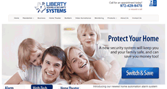 Desktop Screenshot of libertysoundandsecurity.com