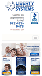 Mobile Screenshot of libertysoundandsecurity.com